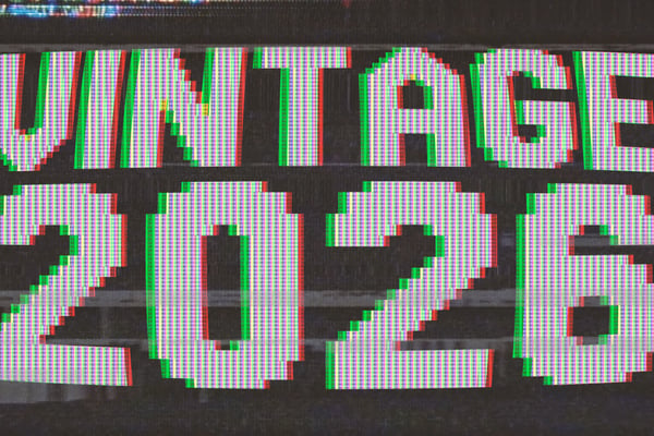 Vintage CRT Text Effect