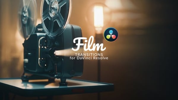 Vintage Film Transitions for DaVinci Resolve – 8mm, 16mm, 35mm & Super 8