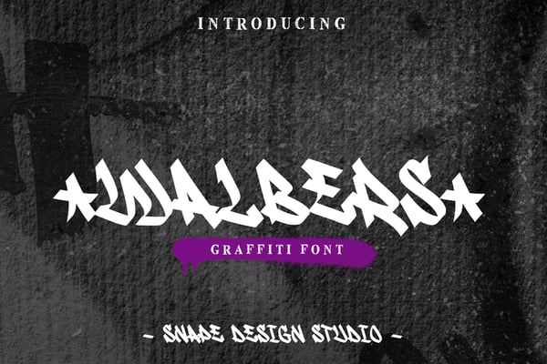 Walbers - Graffiti Font