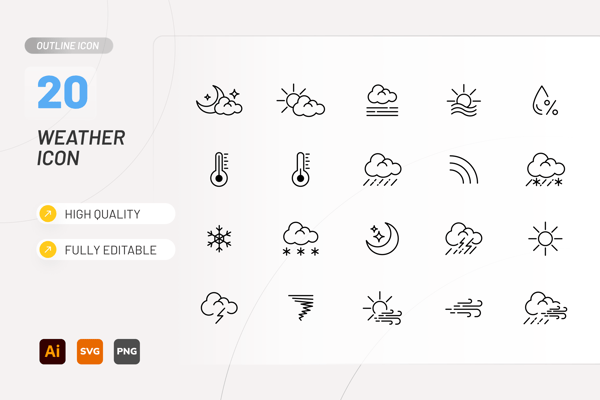Weather Line Icon