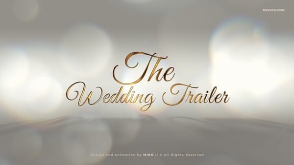Wedding Trailer