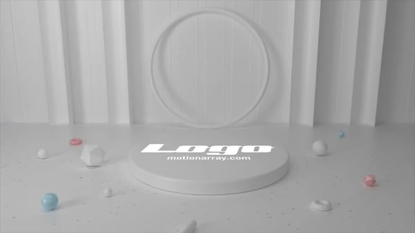 White Abstract Logo