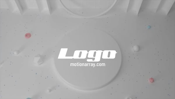 White Abstract Logo