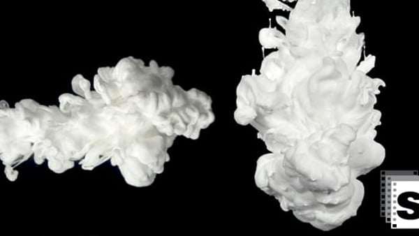 White Ink          (Stock Footage)