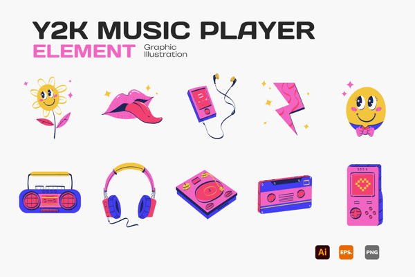 Y2K Music Element