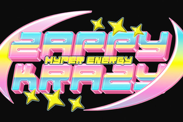 Y2K Retro Text Effect