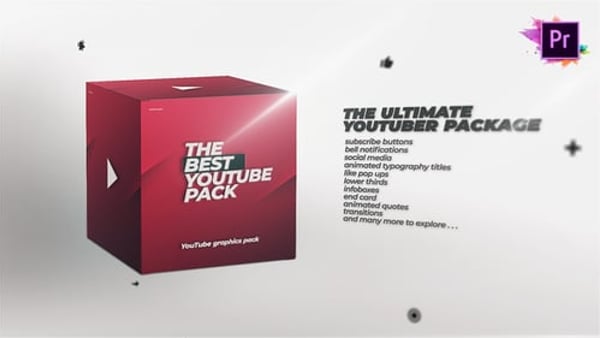 YouTube Channel Pack - Graphics Library For Premiere Pro