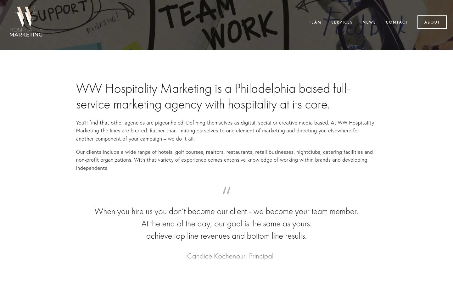 WW Hospitality Marketing