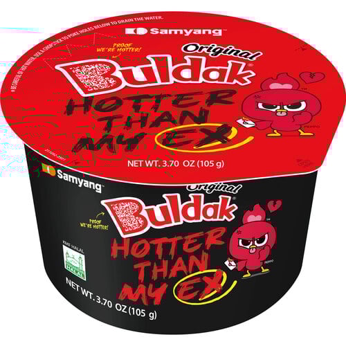 BULDAK CELEBRATES SELF-LOVE THIS VALENTINE'S DAY WITH LIMITED-EDITION "HOTTER THAN MY EX" INSTANT RAMEN