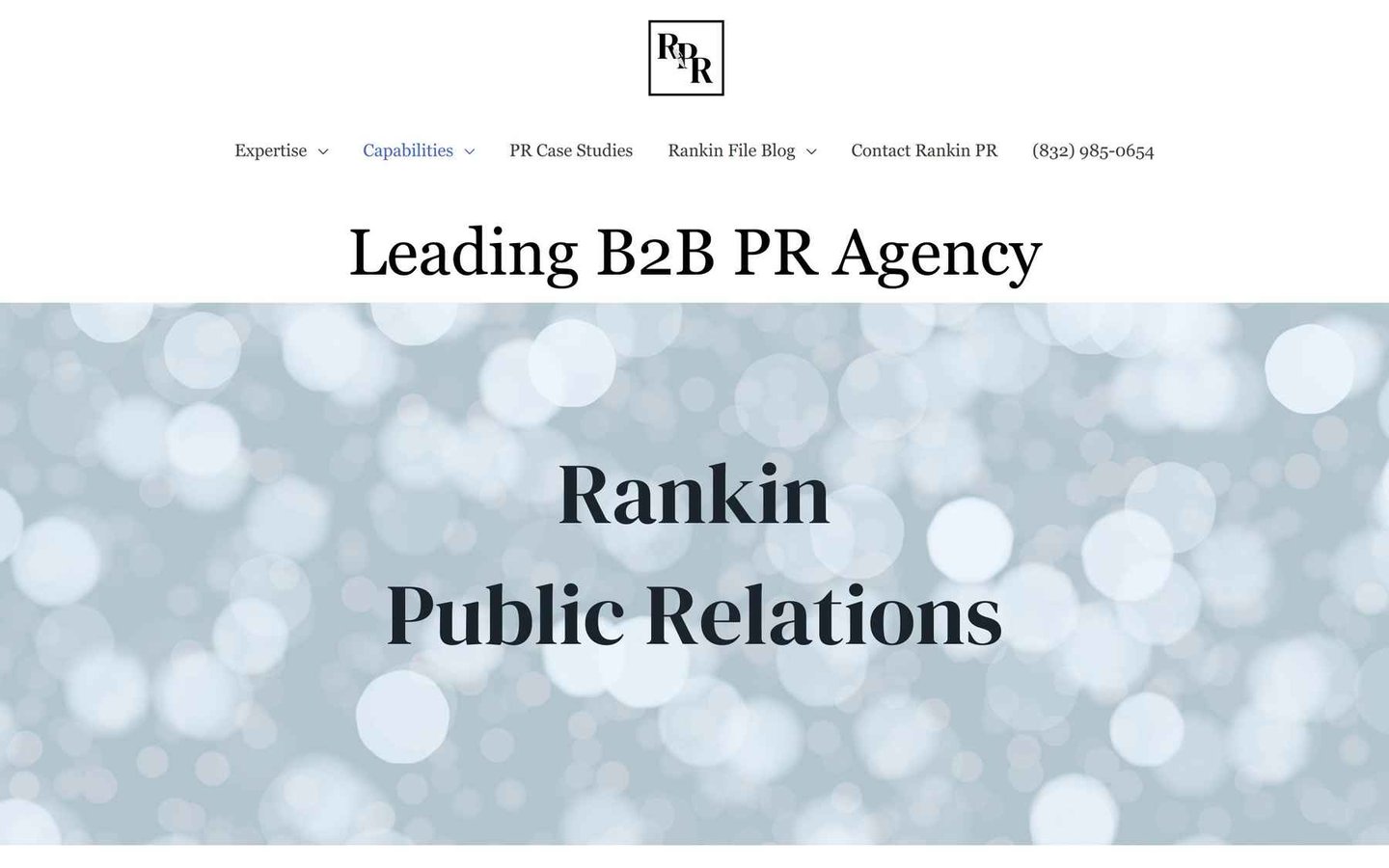 Rankin PR Homepage