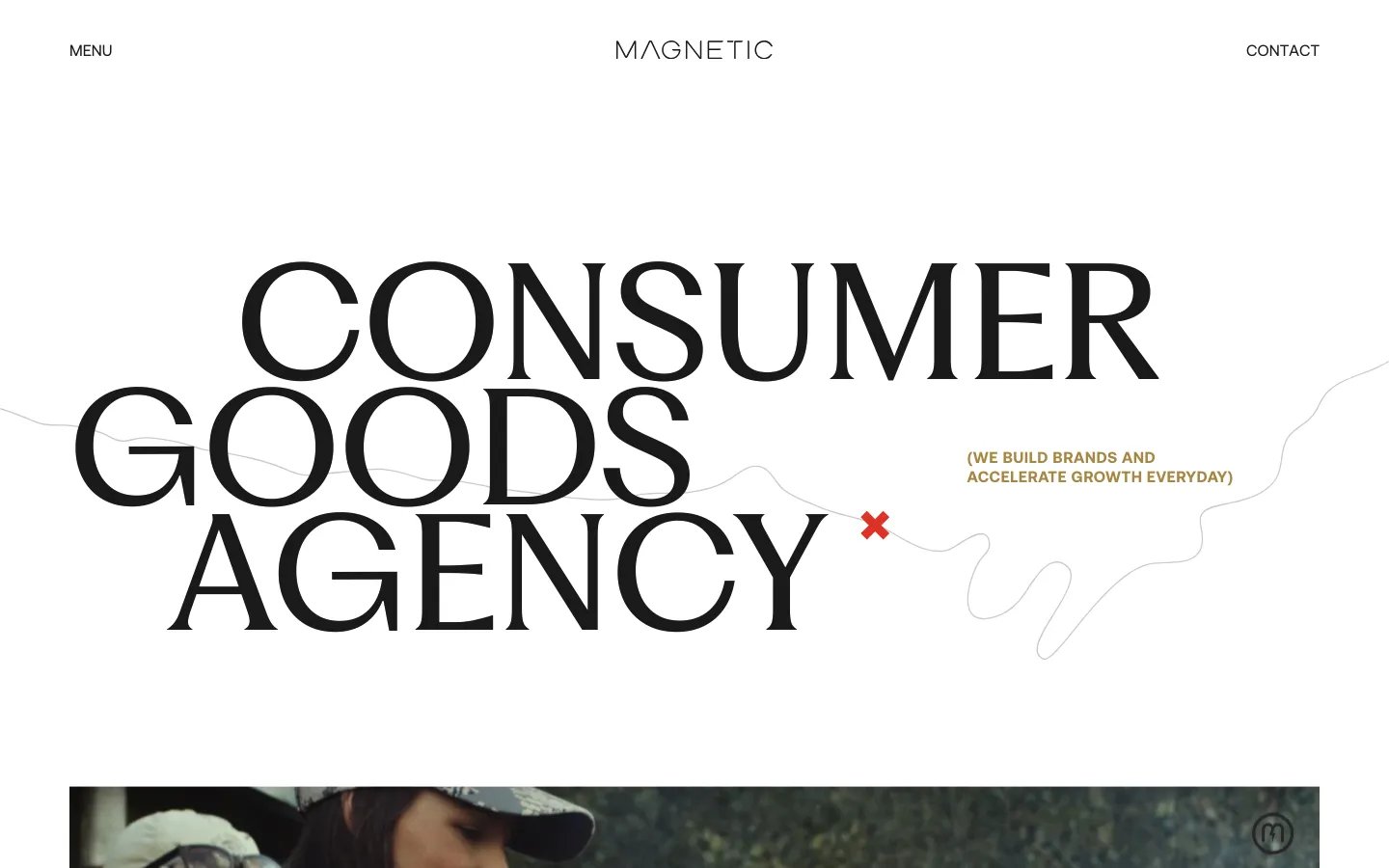 Magnetic Creative Homepage