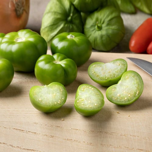Tomatillo and Asian Pear Month