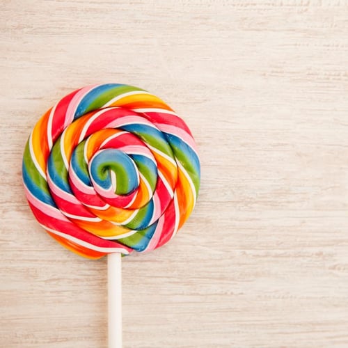 National Rainbow Swirly Lollipop Day