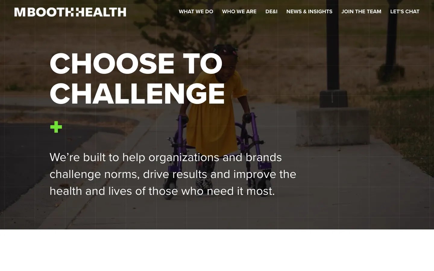 M Booth Health Homepage