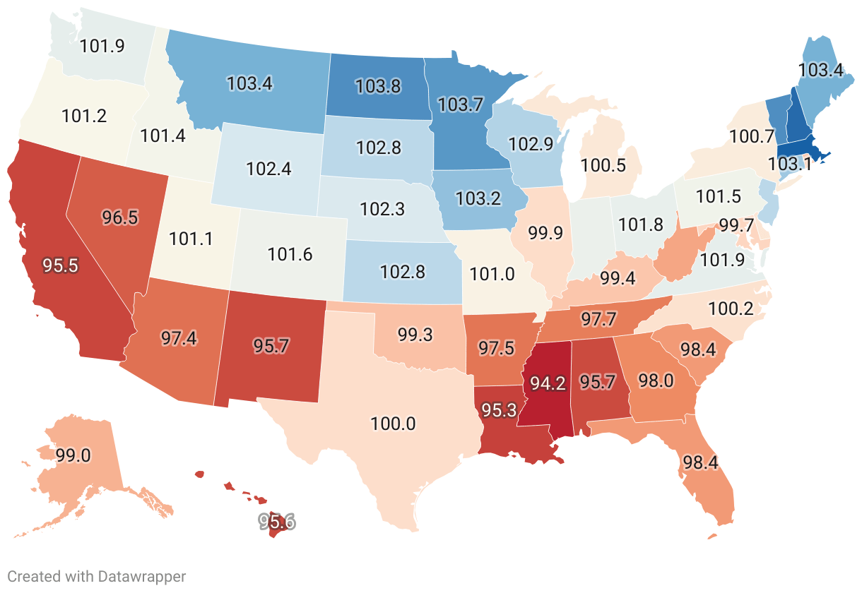Public School Rankings By State 2024