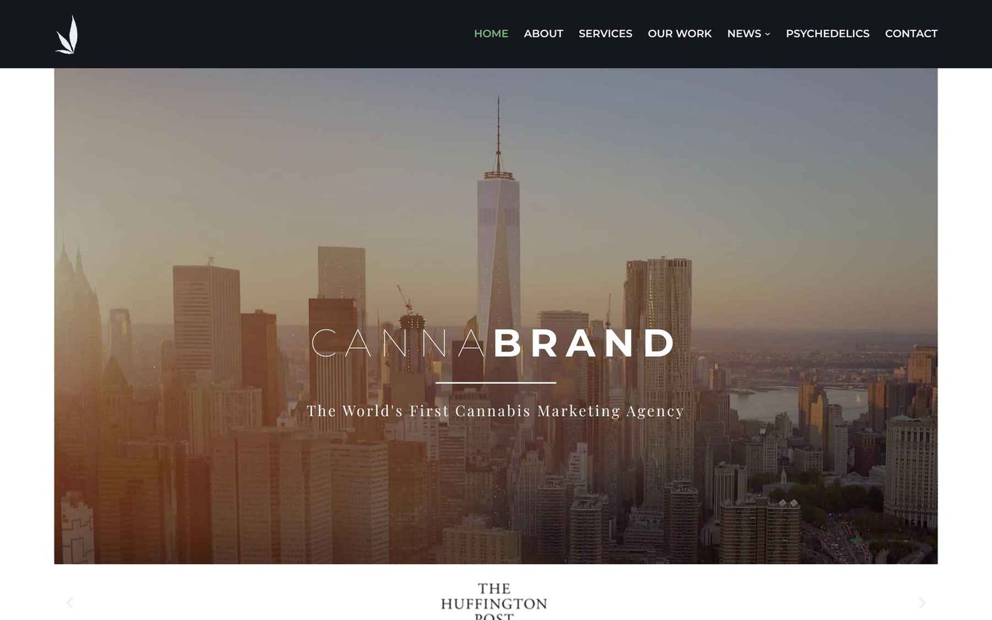 Cannabrand Homepage