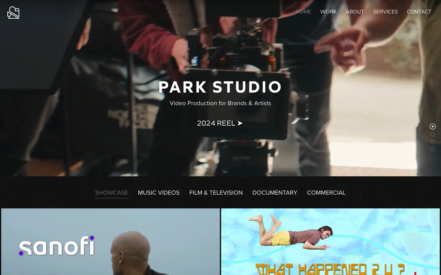 Park Studio NYC Homepage