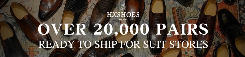 Hengxin Shoes Unveils Full Christmas Inventory: Over 20,000 Pairs Ready to Ship for Suit Stores and Garment Brands Worldwide