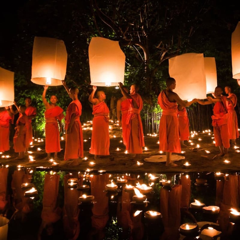 Lao: End of Buddhist Lent Day
