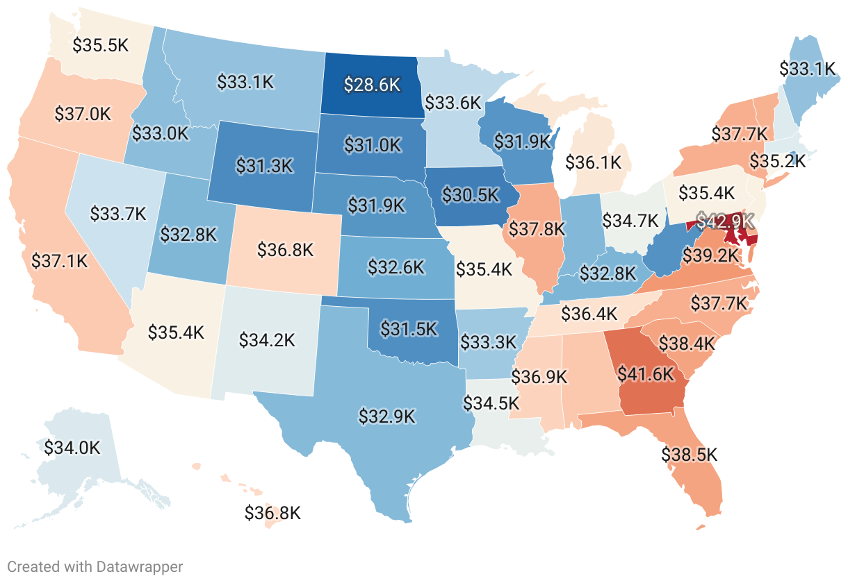 Public School Rankings By State 2024