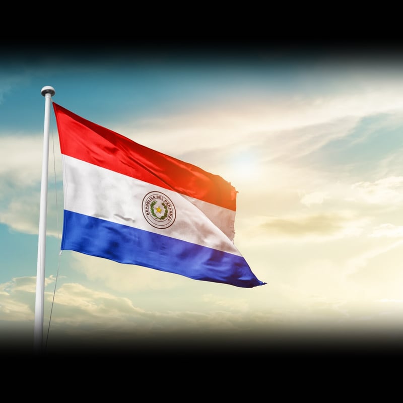 Founding of Asuncion in Paraguay