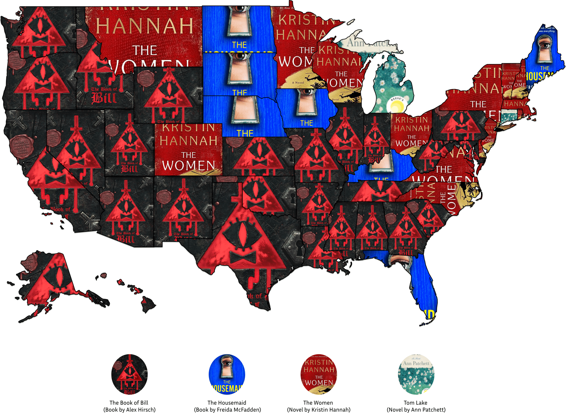 Most Popular Books by State