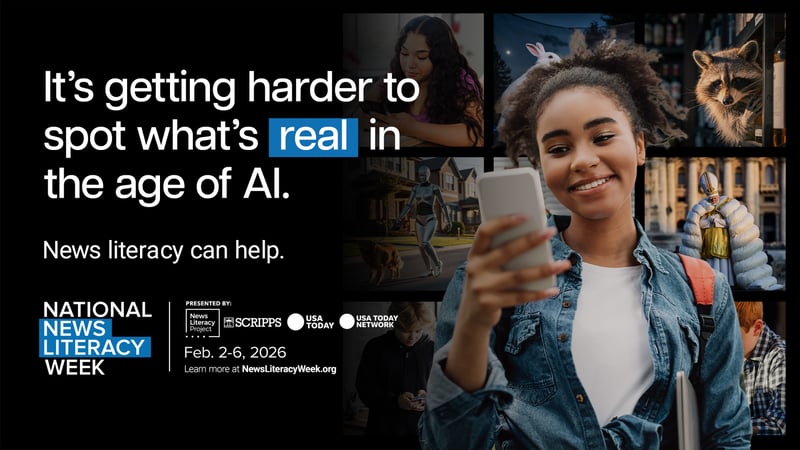National News Literacy Week 2026 focuses on rebuilding trust in the age of AI