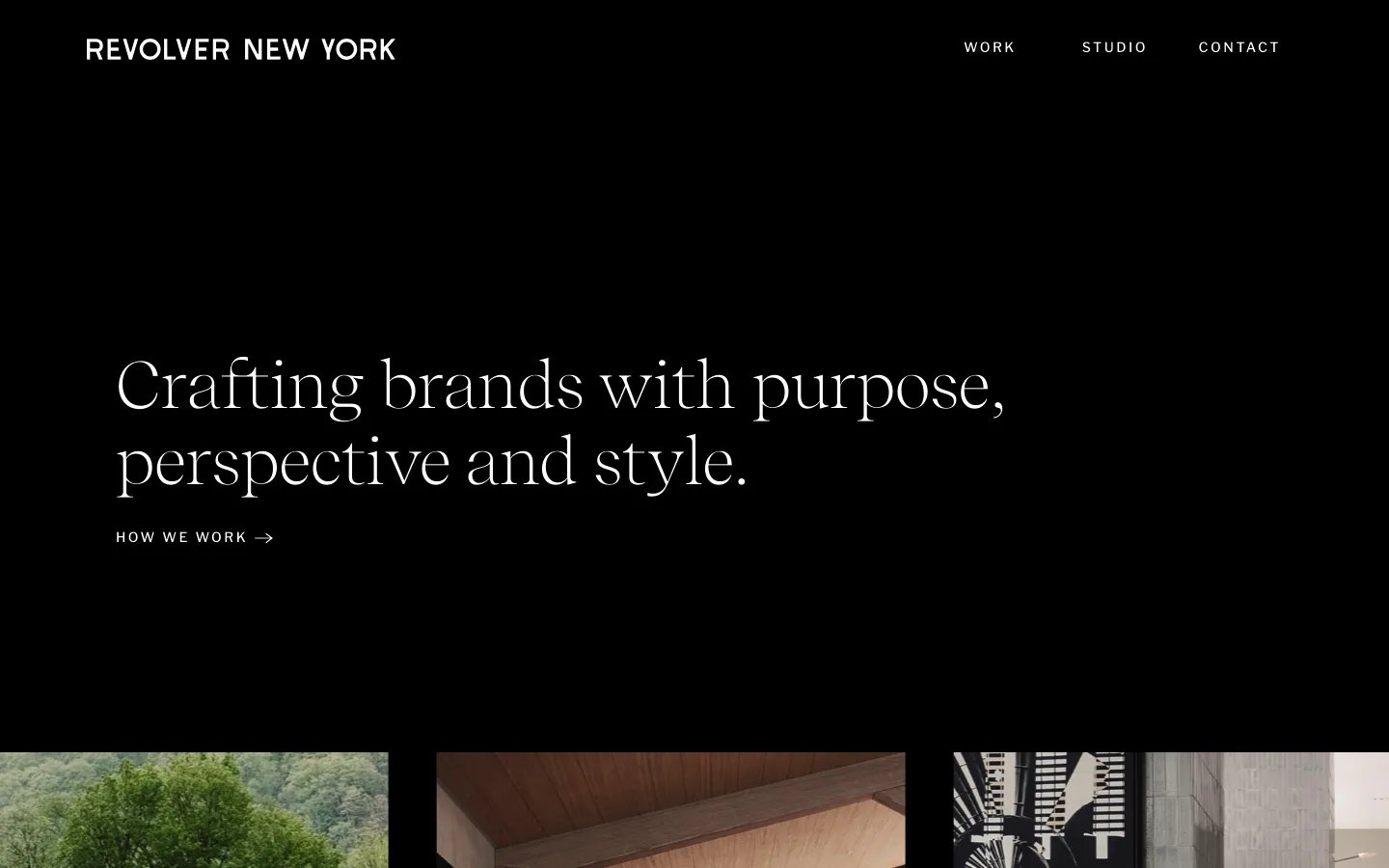 Revolver New York Homepage