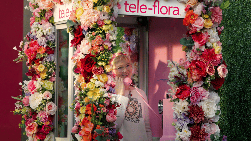 “Tele-flora” Inspires Americans to Leave Nothing Unsaid with New Valentine’s Day Campaign