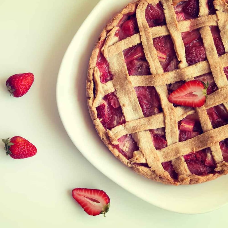 National Strawberry Rhubarb Pie Day