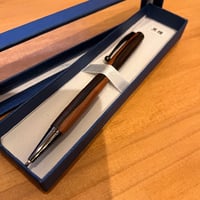 【ロゼセレクト】作家制作・木製ボールペン（黒檀）