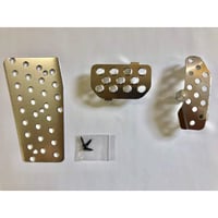 スズキ エブリイ（エブリー）EVERY DA17V 4AT専用 働く男のアルミペダルセット - 2