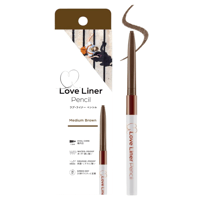 LoveLiner ラブライナー クリームフィットペンシルＲ ／ 極細楕円芯 (ミディアムブラウン)