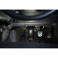 トヨタH200系ハイエース標準ボディ幅（ナロー）200V,201V,206V,200K,206K,AT専用設計アルミペダル3点セット - 3