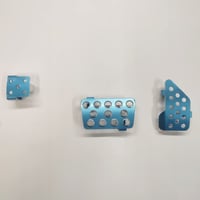 ルーミー ROOMY G-T G X 前期(パーキングブレーキあり)専用 アルミペダルセット - 4