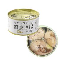 【お米との合わせ買いで送料無料】三種のおだしで味わう 割烹さば水煮 缶詰 国産寒さば 骨までやわらか 煮汁までおいしく ごはんのお供 - 1