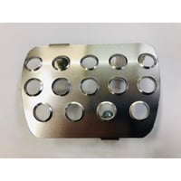 ダイハツ タフト CVT専用アクセル、ブレーキのアルミペダルカバーセット - 5