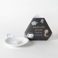 【お米との合わせ買いで送料無料】ふわりと香ばしい おむすびがごちそうになるおしお 山口県産海塩・アカモク使用 海苔／笹パッケージ ごはんのお供 - 2