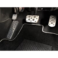 GR SPORT PRIUS PHV (ZVW52)専用アルミペダルのフットレストプレートとパーキングペダルカバーの２点セット - 5