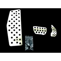 トヨタ アクア AT専用設計のアルミペダルセット - 2