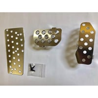 スズキ エブリイ（エブリー）EVERY DA17V 4AT専用 働く男のアルミペダルセット - 3