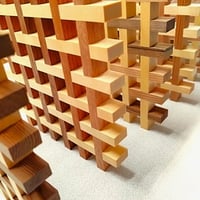 試作品販売。鍋敷き(千鳥格子風) - 4