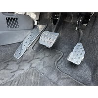 ライズ AT 用 フットレスト付き アルミペダル 3点セット - 2