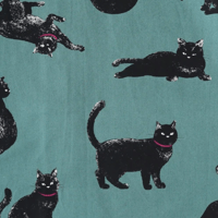 【JPYC決済限定商品】黒猫　はっぴ　緑 - 2