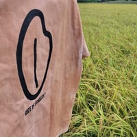 【田んぼの泥で染められる】米を育てる土が服を染める。滋賀で染めた柿渋染めTシャツ｜一枚ごとの風合いと色の変化を楽しむ - 7