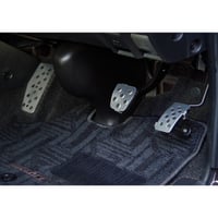 トヨタH200系ハイエース標準ボディ幅（ナロー）200V,201V,206V,200K,206K,AT専用設計アルミペダル3点セット - 4