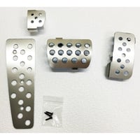 50,51,52,PHV,プリウス５０系専用設計のダックスガーデンオリジナルフットアルミペダルセットプラスKTCドライバー - 1
