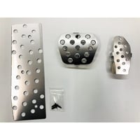 NOTE 日産 ニッサン新型 ノートオーラ ノートe-POWER,E13専用アルミペダル3点セット+KTCドライバー - 1