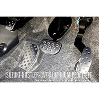 スズキ ハスラー CVT専用設計アルミペダル４点セット - 3