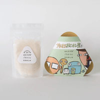 【お米との合わせ買いで送料無料】ふわりと香ばしい おむすびがごちそうになるおしお 山口県産海塩・アカモク使用 海苔／笹パッケージ ごはんのお供 - 3